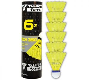 Волани Talbot Tech 350  Shuttle yellow, MEDIUM 6 шт.